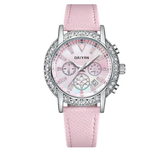Reloj de Lujo Versátil para Mujer - Resistente al Agua con Diamantes - Image 2
