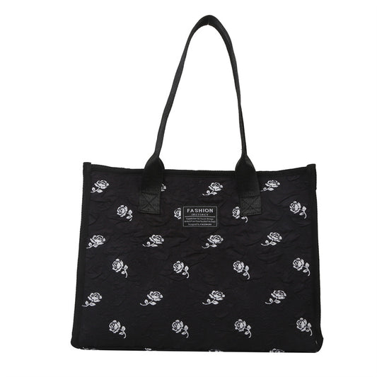 Bolso de Lona Bordado para el Hombro - Colección Verano - Image 2