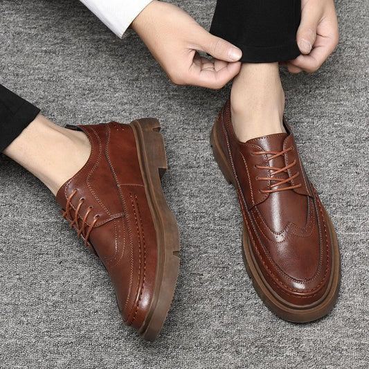 Zapatos de Cuero para Hombre Transpirables - Estilo Business Casual Elegante - Image 2
