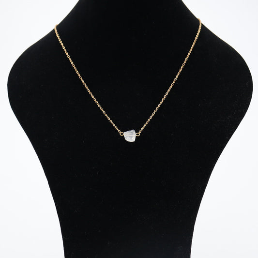 Collar Colgante de Cristal Natural en Piedra Bruta - Image 2