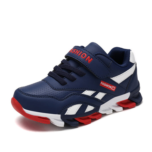 Zapatillas Deportivas Infantiles de Algodón con Pegatinas Mágicas - Image 2