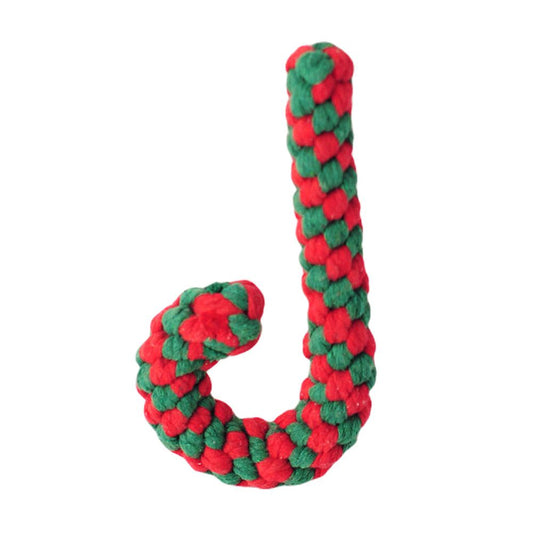 Juguete Dental Navideño para Perros con Cuerda de Algodón - Image 2