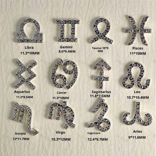 Accesorios de Uñas Astrológicos con Diamantes Incrustados - Image 2