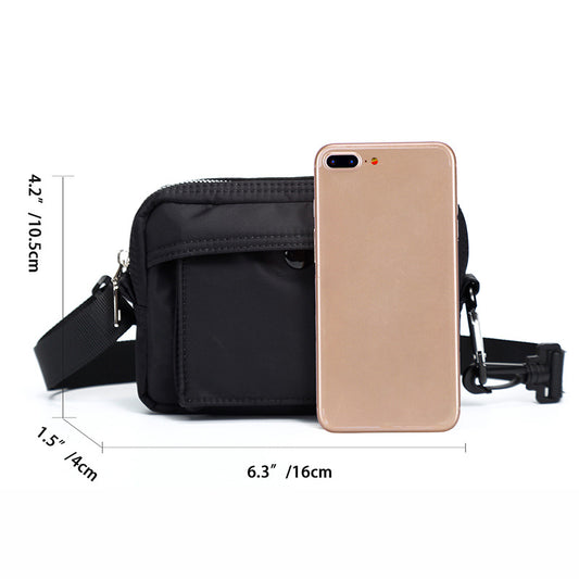 Bolsa Bandolera Hombre Estilo Japonés Minimalista - Image 2