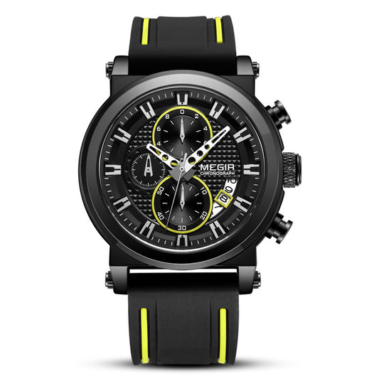 Reloj Deportivo Multifuncional de Cuarzo para Hombre con Triple Visor - Image 2