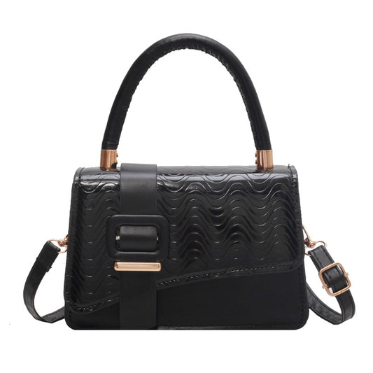 Bolsa Bandolera Cuadrada Pequeña con Patrón Brillante para Mujer - Image 2
