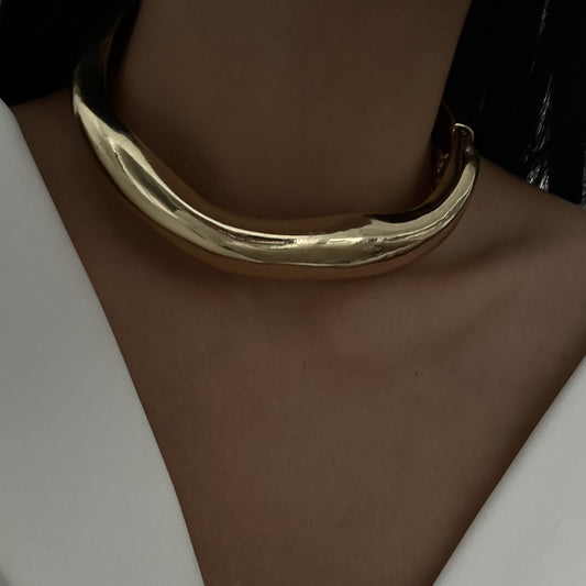 Cuello Plisado Irregular Texturizado con Diseño Europeo y Americano para Mujer - Image 2