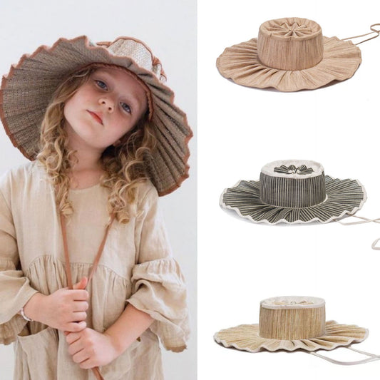 Sombrero de Paja Plegable para Mujer - Versátil y Portátil - Image 2