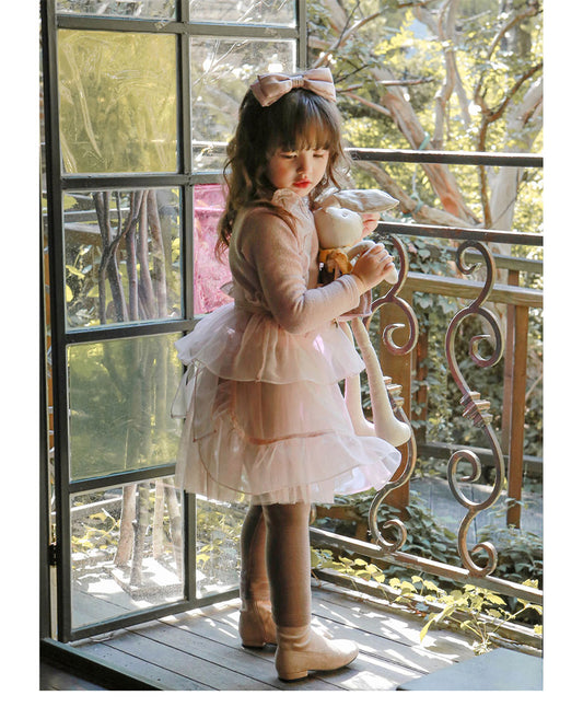 Faldas Esponjosas para Niñas con Shorts Acolchados - Image 2
