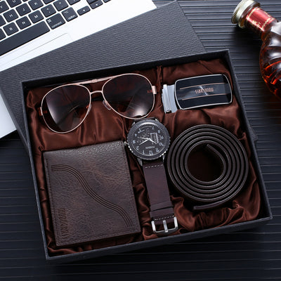 Set de 4 Accesorios Premium para Hombre de Negocios