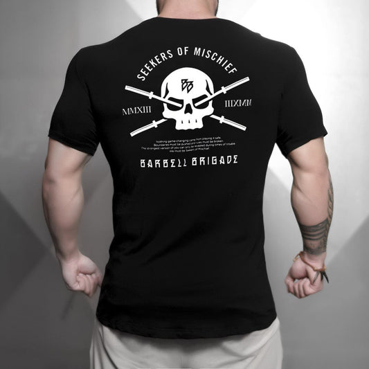Playera Deportiva Elástica Transpirable de Manga Corta - Image 2