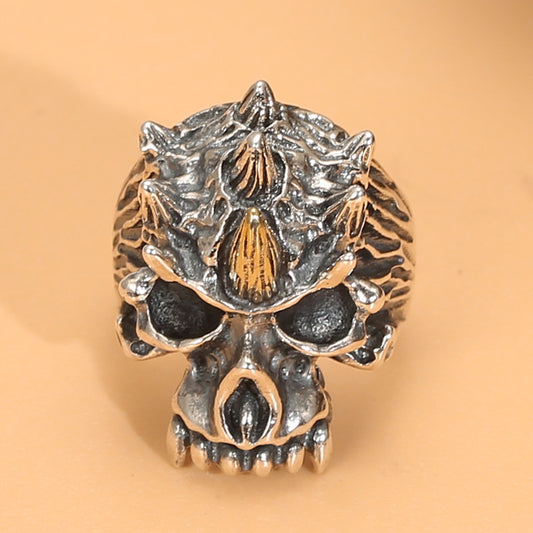 Anillo de Calavera Personalizado Abierto para Hombre - Image 2
