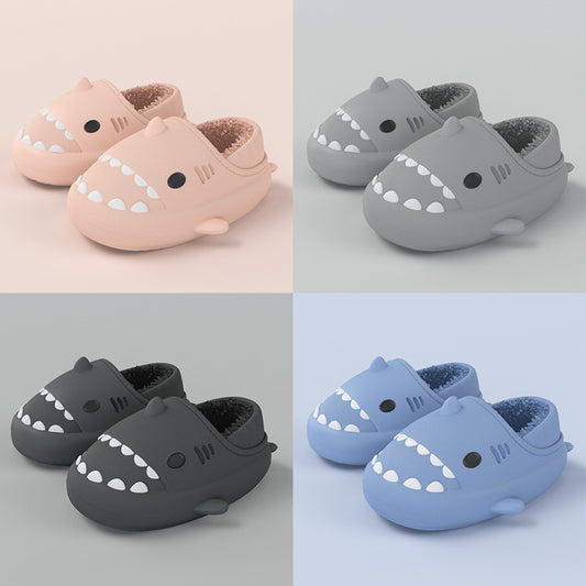Pantuflas Tiburón Térmicas para Parejas - Zapatillas de Casa Invierno - Image 2