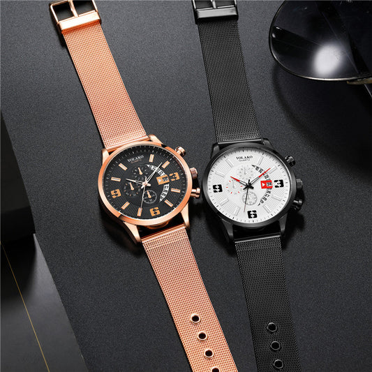 Reloj Digital para Hombre con Tres Ojos y Calendario - Image 2