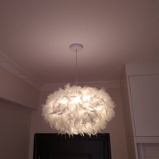 Lámpara de Techo Moderna Plumas para Sala y Dormitorio - Image 2