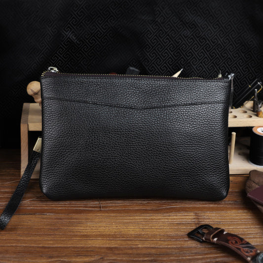 Bolso de Cuero Genuino para Hombre - Diseño Moderno y Versátil - Image 2