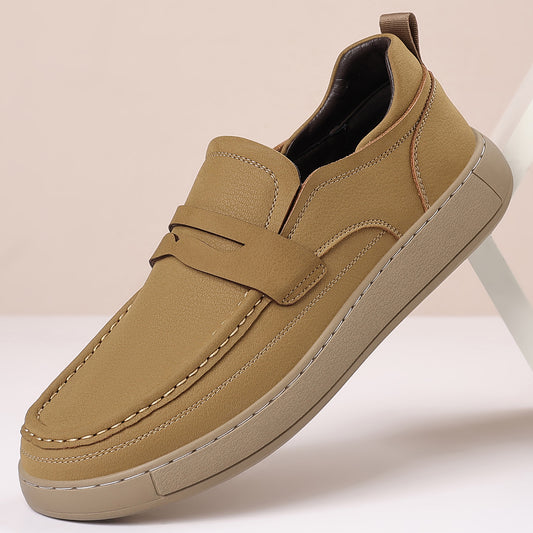 Zapatos de Cuero para Hombre sin Cordones con Suela Suave - Image 2