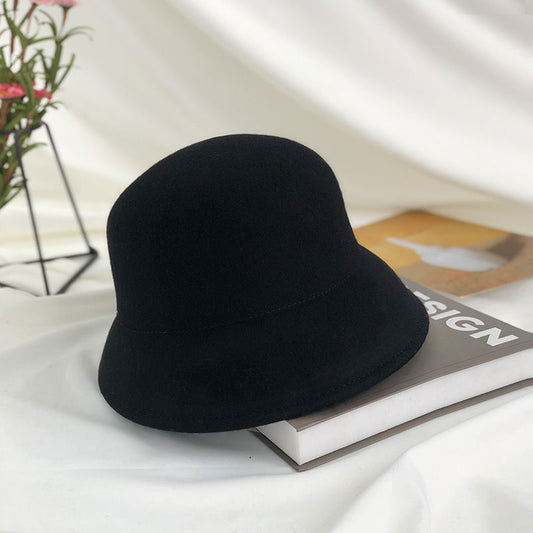 Gorro Pescador Retro de Colores Sólidos para Mujer - Image 2