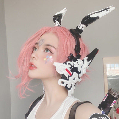 Auriculares Steampunk Tecnología Avanzada con Diseño Futurista