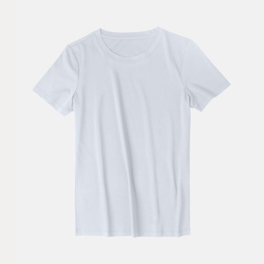 Camiseta Básica de Algodón Puro para Mujer - Versátil y Cómoda - Image 2