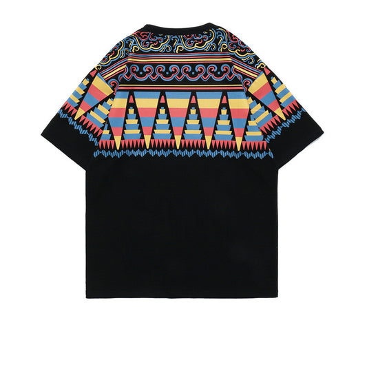 Playera de Moda Masculina Manga Corta Tendencia Instagram - Image 2