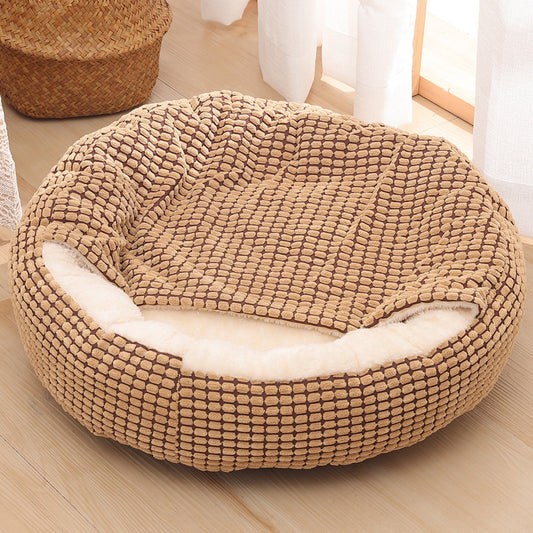 Casa Cama Semicubierta Térmica para Mascotas - Image 2