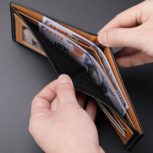 Billetera de Fibra de Carbono para Hombre con Cierre y Portacédulas - Image 2