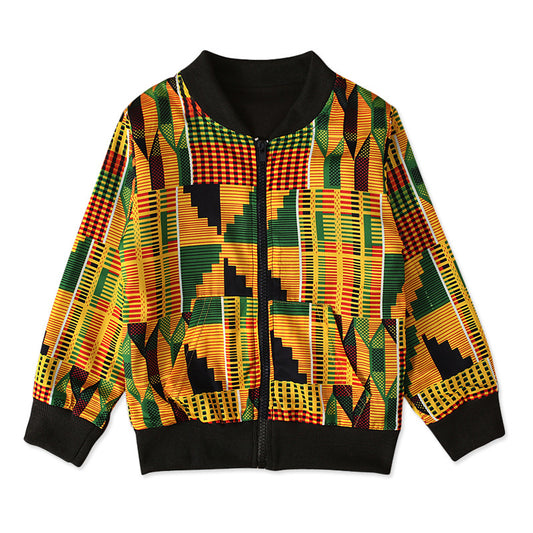 Chaqueta con Cierre y Top Estampado - Image 2