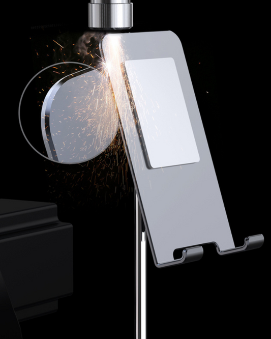 Soporte Ajustable de Aluminio para Computadora - Brazo Telescópico de Escritorio - Image 2