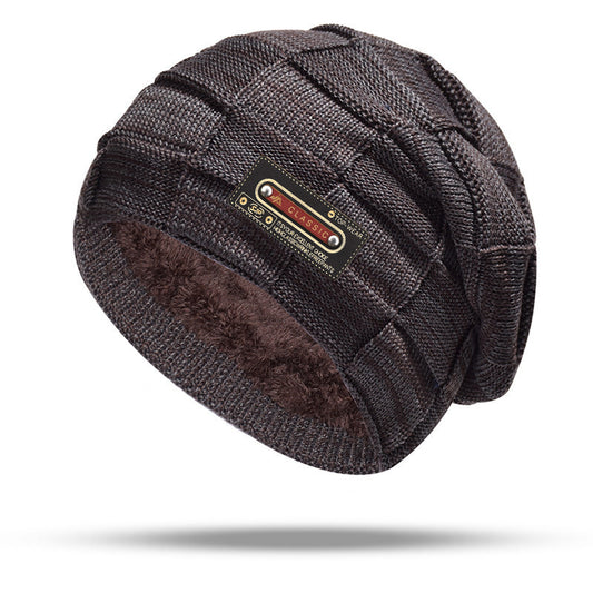 Gorro Tejido Abrigo con Forro Polar para Hombre - Ideal para Otoño e Invierno - Image 2