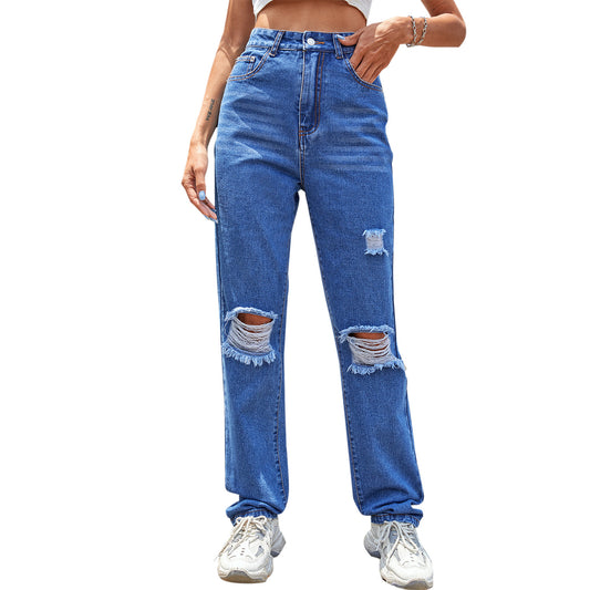 Pantalones Vaqueros de Moda para Mujer - Diseño Contemporáneo - Image 2