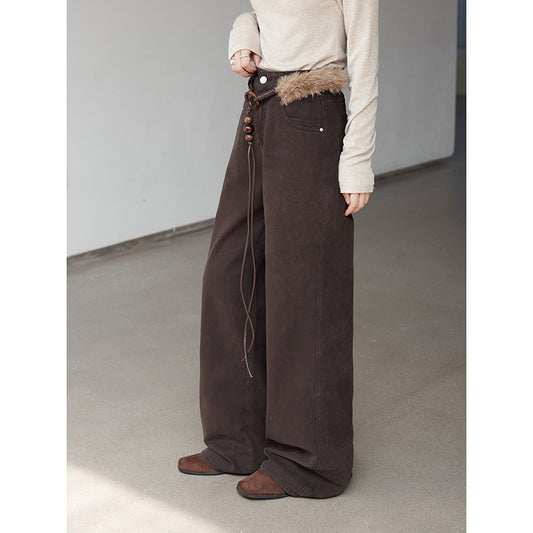 Jeans Rectos Elegantes para Mujer con Cinturón Incluido - Image 2