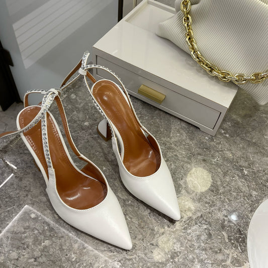 Sandalias de Tacón Stiletto con Tiras de Strass - Image 2