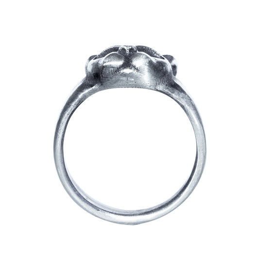 Anillo de Plata 925 con Diseño Exclusivo de Cabeza de Gato - Image 2