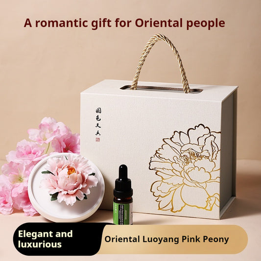 Difusor de Aroma Peonía en Porcelana - Decoración Floral para Dormitorio - Image 2