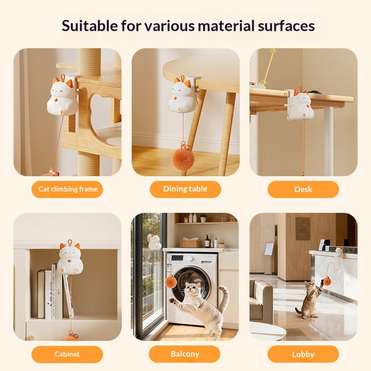 Juguete Interactivo Automático para Gatos - Bola Inteligente de Entretenimiento - Image 2