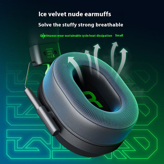 Auriculares Gaming G810 con Control por Cable - Sonido Inmersivo para Jugadores - Image 2