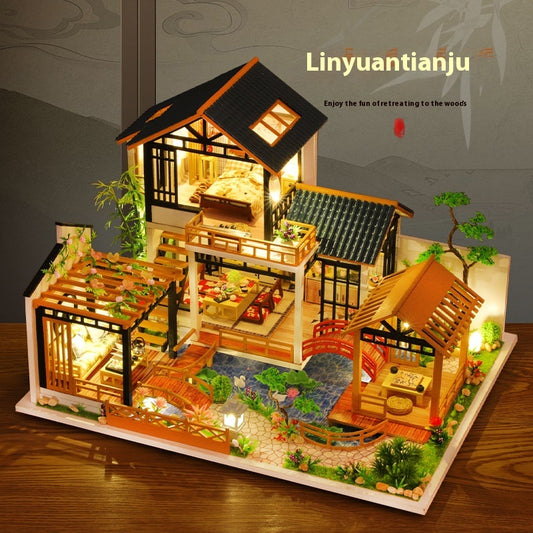Casa de Jardín Forestal DIY P018 - Maqueta Decorativa para Armar - Image 2