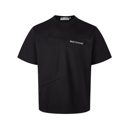 Camiseta Suelta Casual de Cuello Redondo - Comodidad de Verano Americano - Image 2