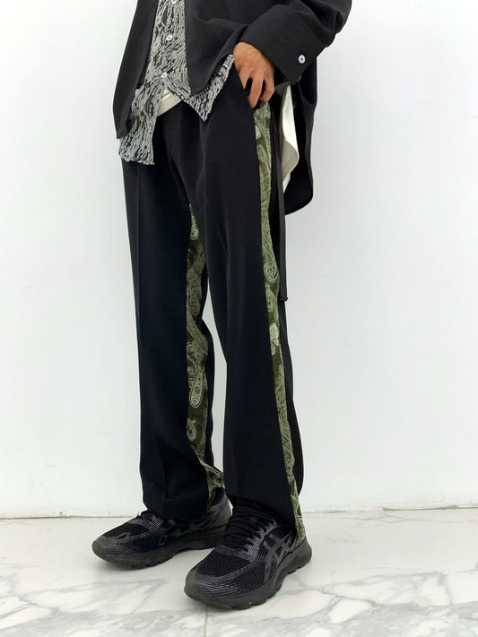 Pantalón Otoño-Invierno con Detalle Floral Lateral y Cintura Ajustada - Image 2