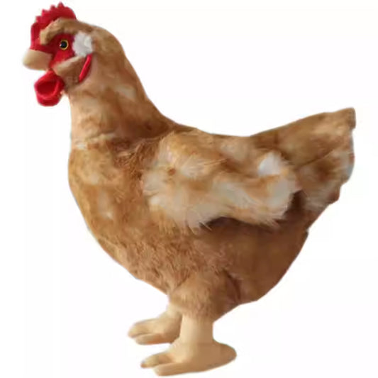 Almohada de Peluche Gallina Gigante - Juguete Decorativo Suave - Image 2
