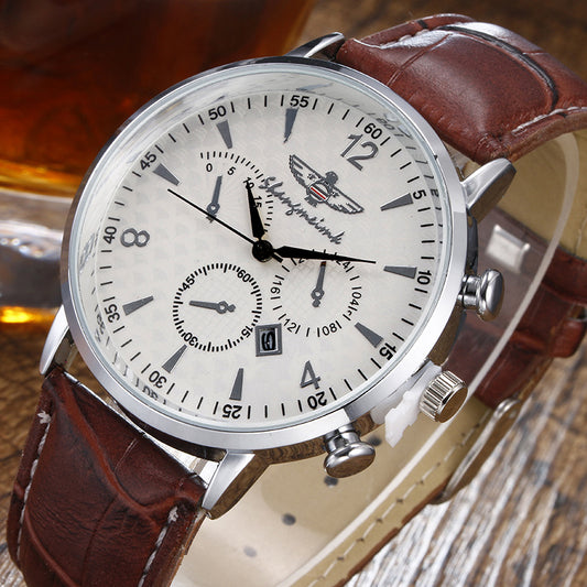 Reloj de Pulsera Cuarzo Minimalista para Hombre con Correa Ajustable - Image 2