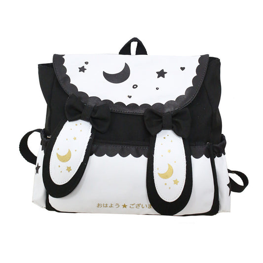 Bolsa Crossbody de Nylon para Mujer Diseño Conejo Dulce - Perfecta para Verano - Image 2