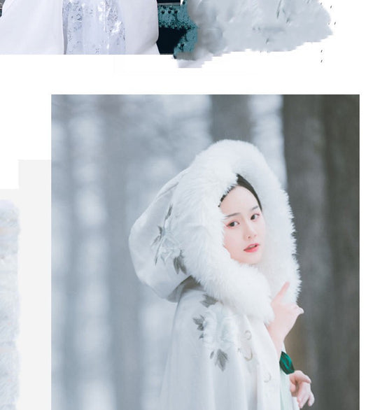 Capa de Terciopelo Acolchada para Niña - Elegancia y Calidez - Image 2