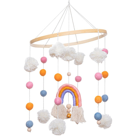 Cama Interactiva Nórdica con Campana de Viento Arcoíris - Image 2