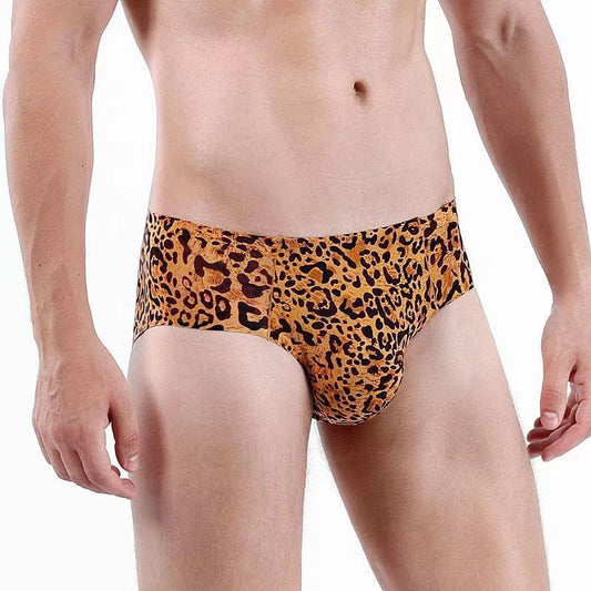 Bóxer Hombre Estampado Leopardo Cintura Baja Transpirable - Image 2
