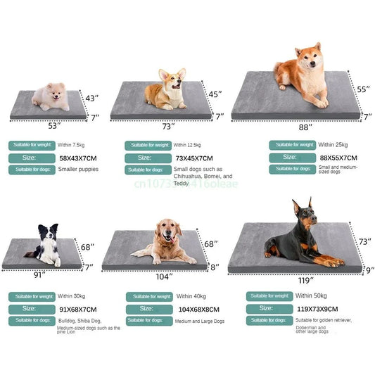 Cama Reversible para Perros Medianos y Pequeños - Cuatro Estaciones, Resistente al Agua y Mordidas - Image 2