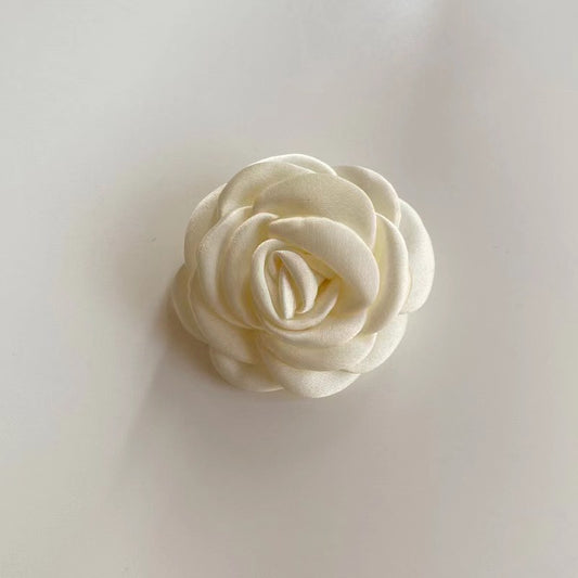 Cinta para Cabello Rosa Vintage con Estilo Óleo Artístico - Image 2