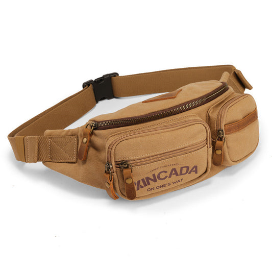 Bolsa de Pecho Canvas con Correa Ajustable para Aventuras - Image 2