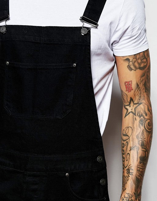 Pantalones Vaqueros con Tirantes para Hombre - Estilo Moderno y Versátil - Image 2